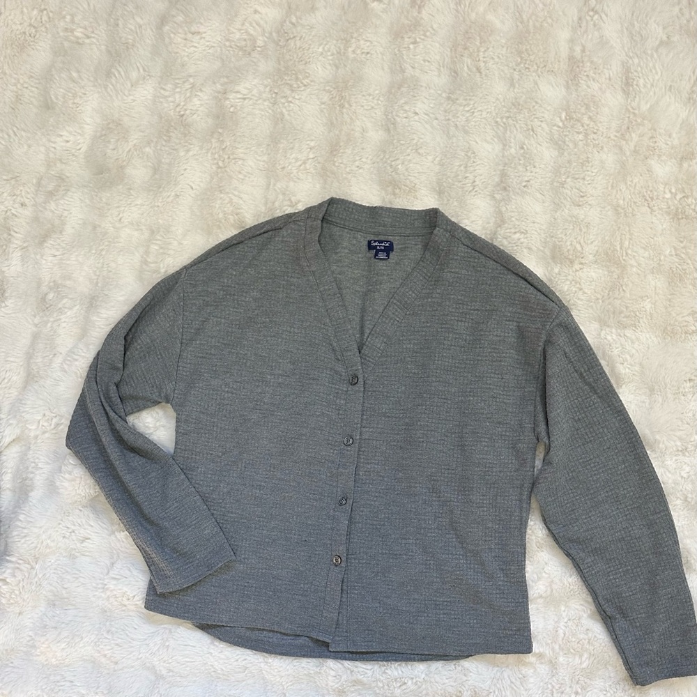Splendid Gray Pyjamas Lounge Set - Picture 3 of 12
